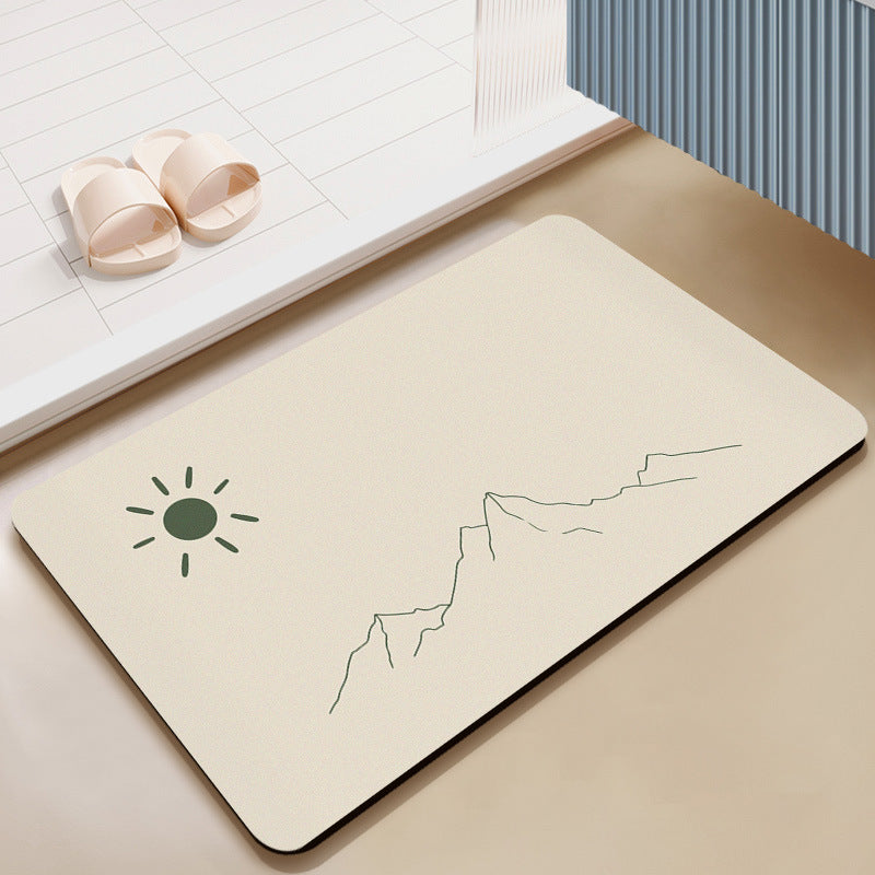Minimalist Artistic Floor Mat | Kelmera