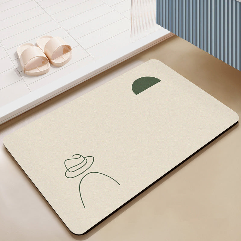 Minimalist Artistic Floor Mat | Kelmera
