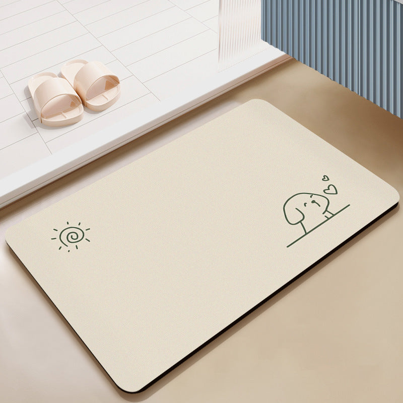 Minimalist Artistic Floor Mat | Kelmera