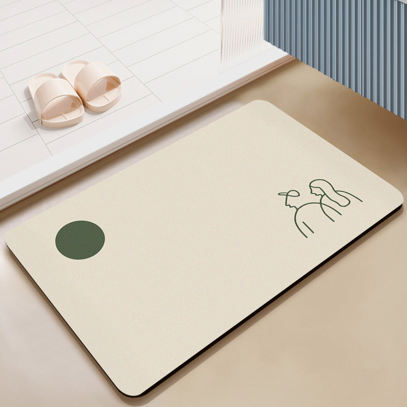 Minimalist Artistic Floor Mat | Kelmera