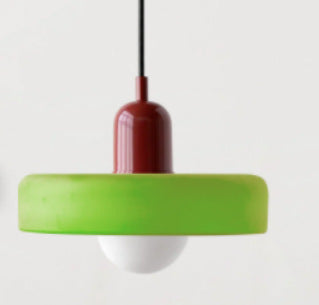 Minimalistic Ceramic Pendant Lamp with Layered Bell Shade | Kelmera