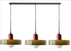 Minimalistic Ceramic Pendant Lamp with Layered Bell Shade | Kelmera