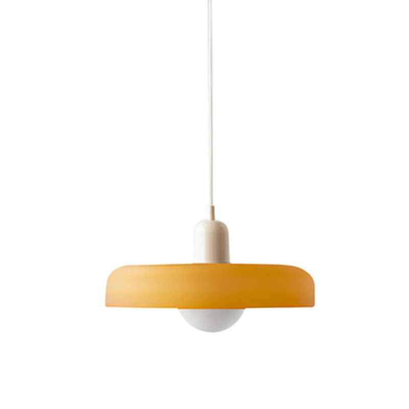 Minimalistic Ceramic Pendant Lamp with Layered Bell Shade | Kelmera