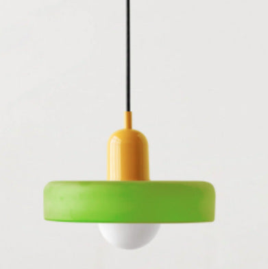 Minimalistic Ceramic Pendant Lamp with Layered Bell Shade | Kelmera