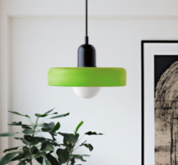 Minimalistic Ceramic Pendant Lamp with Layered Bell Shade | Kelmera