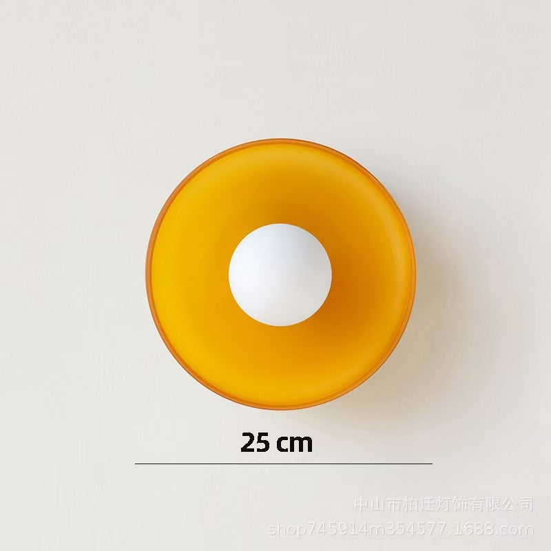 Minimalistic Ceramic Pendant Lamp with Layered Bell Shade | Kelmera