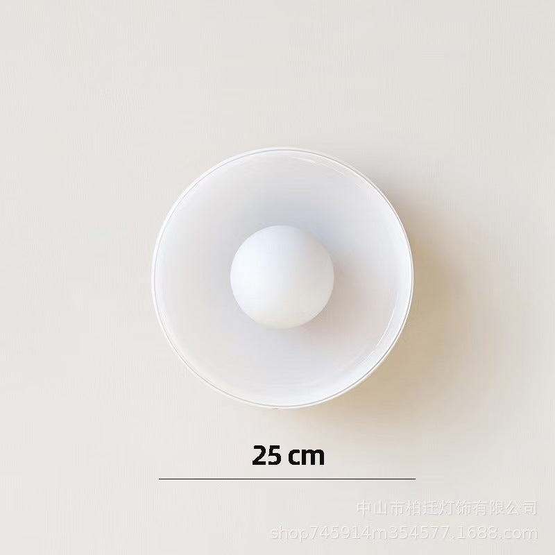 Minimalistic Ceramic Pendant Lamp with Layered Bell Shade | Kelmera