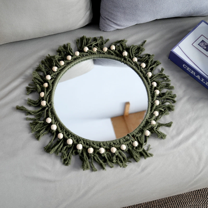 Mirror with Macrame Frame | Kelmera