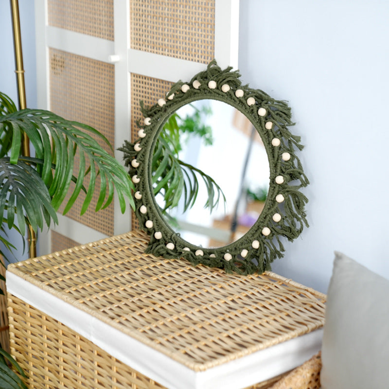 Mirror with Macrame Frame | Kelmera