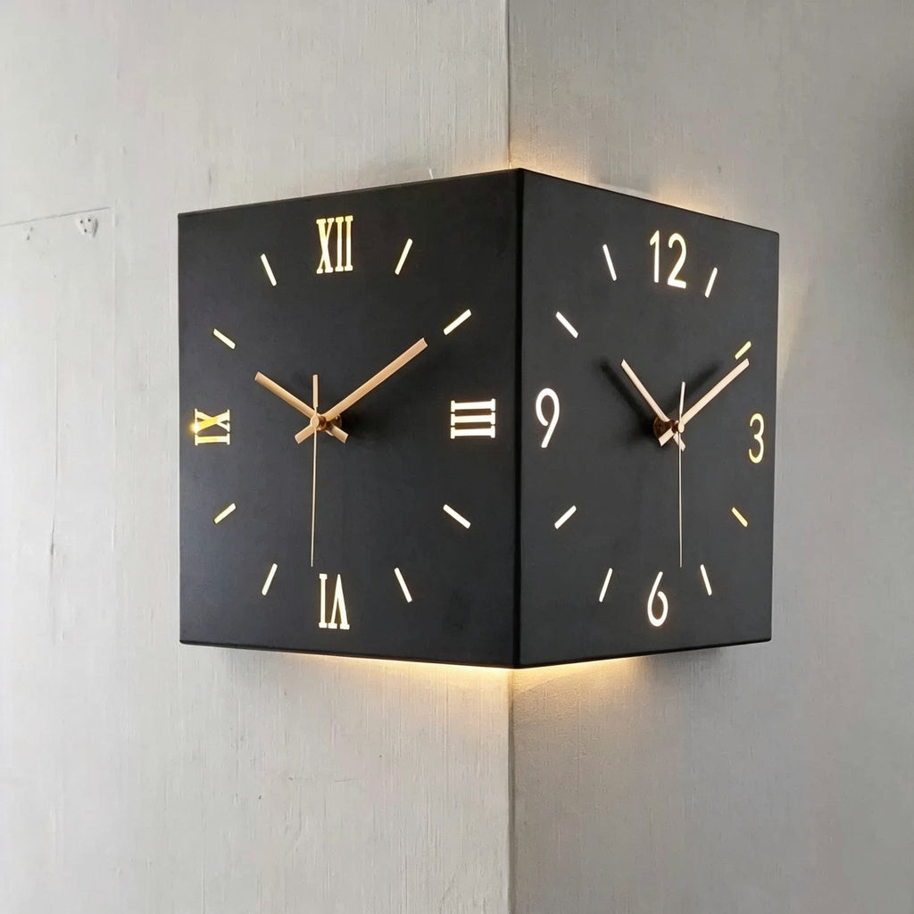 Modern 3D Wall Clock | Kelmera