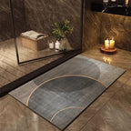 Modern Abstract Non-Slip Bath Mat | Kelmera