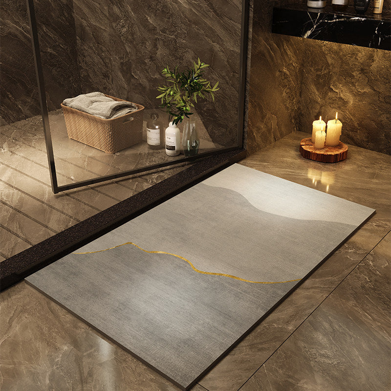 Modern Abstract Non-Slip Bath Mat | Kelmera