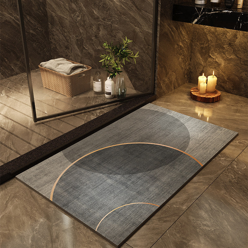 Modern Abstract Non-Slip Bath Mat | Kelmera
