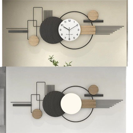 Modern Artistic Wall Clock with Geometric Design | Kelmera