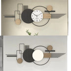 Modern Artistic Wall Clock with Geometric Design | Kelmera
