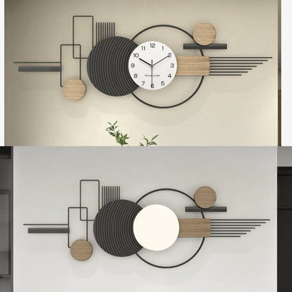 Modern Artistic Wall Clock with Geometric Design | Kelmera