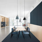 Modern Cone Pendant Light with Leather Band Accent | Kelmera