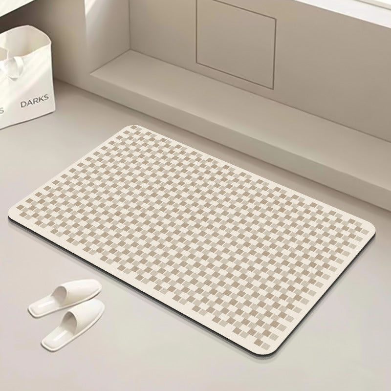 Modern Geometric Bath Mat | Kelmera