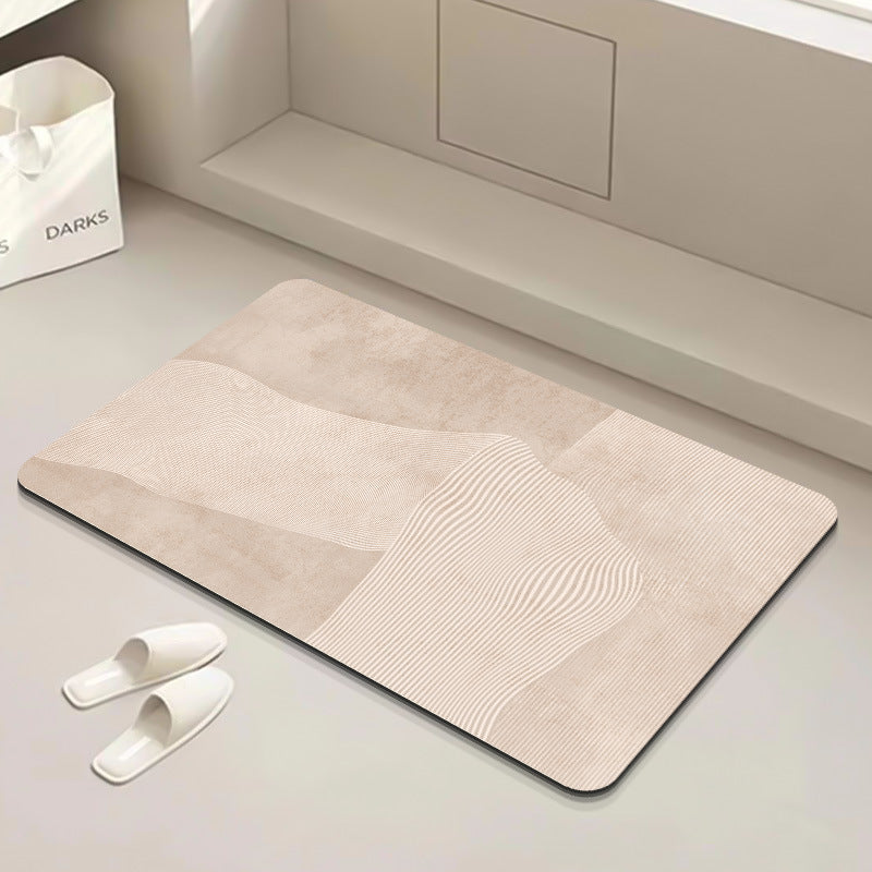Modern Geometric Bath Mat | Kelmera