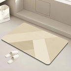 Modern Geometric Bath Mat | Kelmera