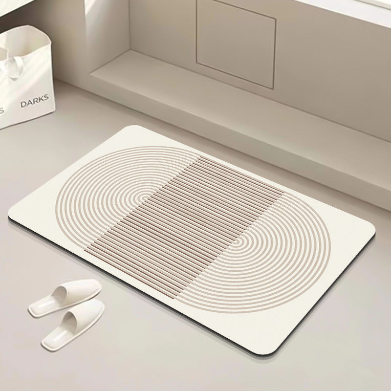 Modern Geometric Bath Mat | Kelmera