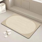 Modern Geometric Bath Mat | Kelmera