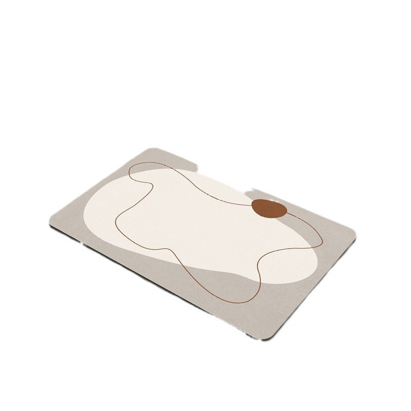 Modern Geometric Bath Mat | Kelmera