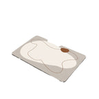 Modern Geometric Bath Mat | Kelmera