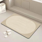 Modern Geometric Bath Mat | Kelmera