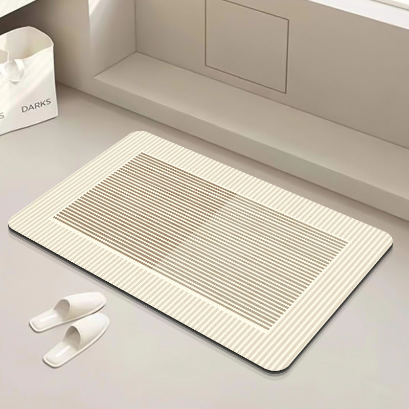 Modern Geometric Bath Mat | Kelmera