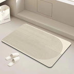 Modern Geometric Bath Mat | Kelmera