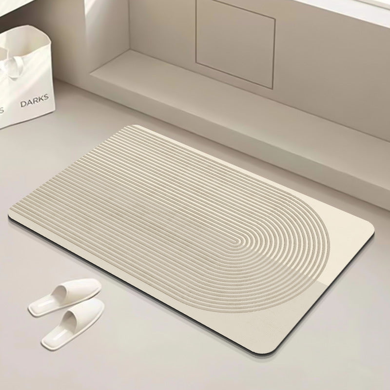 Modern Geometric Bath Mat | Kelmera