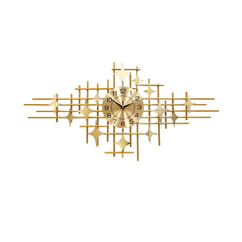 Modern Geometric Wall Clock Art | Kelmera