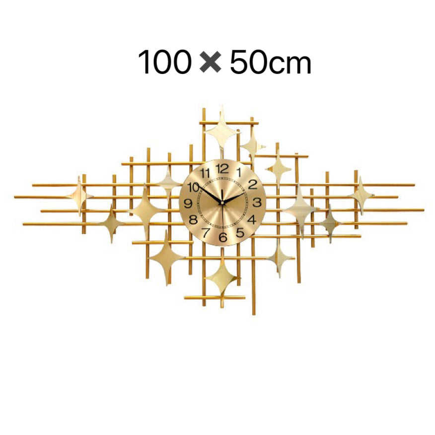 Modern Geometric Wall Clock Art | Kelmera