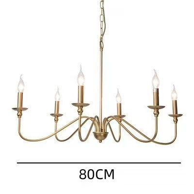 Modern Industrial Multi-Armed Minimalist Candle Holder Chandelier Pendant Light | Kelmera