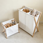 Modern Laundry Basket with Folding Frame | Kelmera