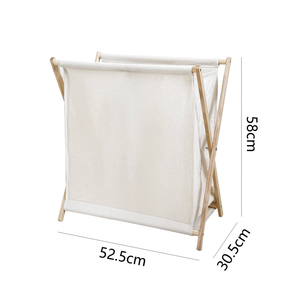Modern Laundry Basket with Folding Frame | Kelmera