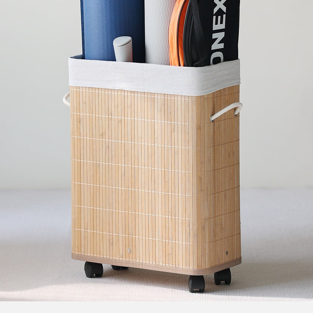 Modern Laundry Basket with Practical Movement System | Kelmera