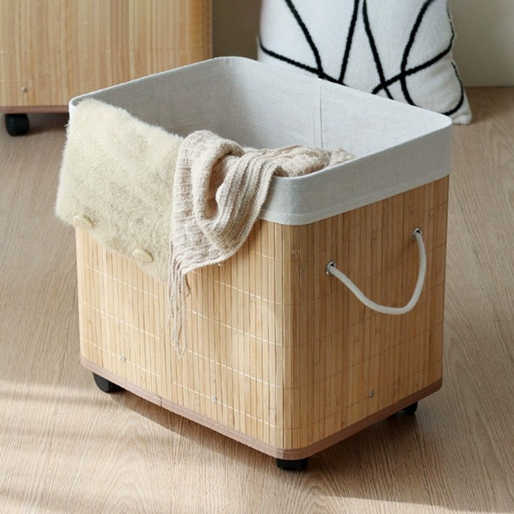 Modern Laundry Basket with Practical Movement System | Kelmera