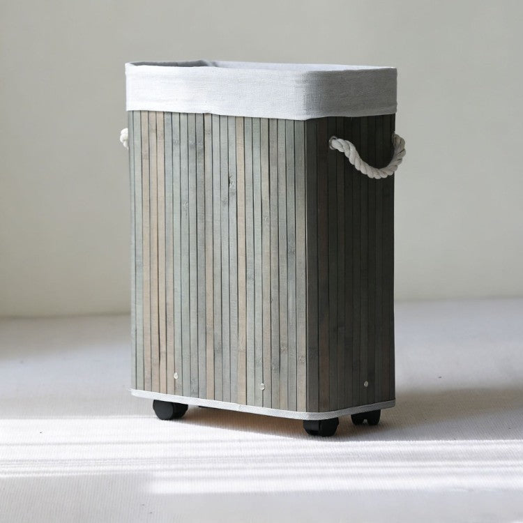 Modern Laundry Basket with Practical Movement System | Kelmera