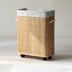 Modern Laundry Basket with Practical Movement System | Kelmera