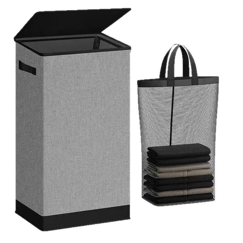 Modern Laundry Basket with Removable Inner Bag | Kelmera