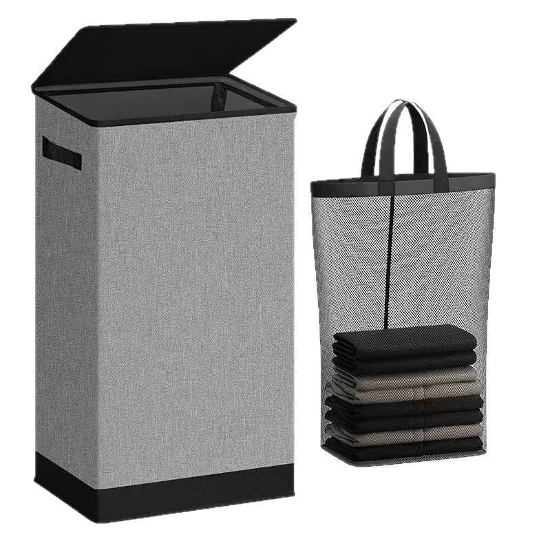 Modern Laundry Basket with Removable Inner Bag | Kelmera