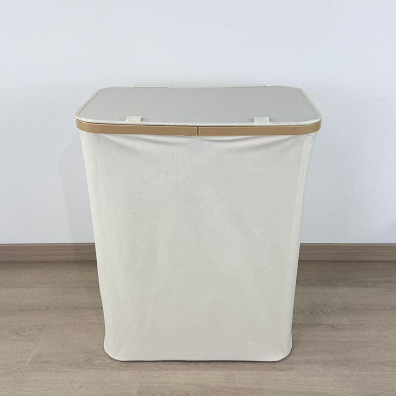 Modern Laundry Basket with Removable Lid and Carrying Handles | Kelmera
