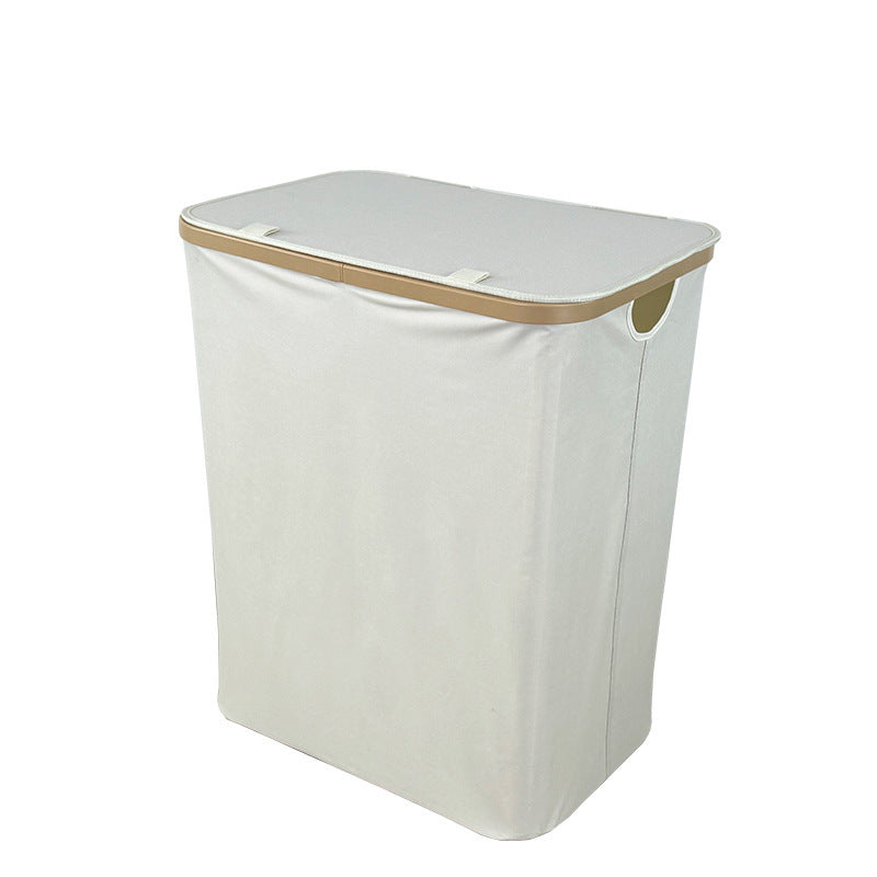 Modern Laundry Basket with Removable Lid and Carrying Handles | Kelmera