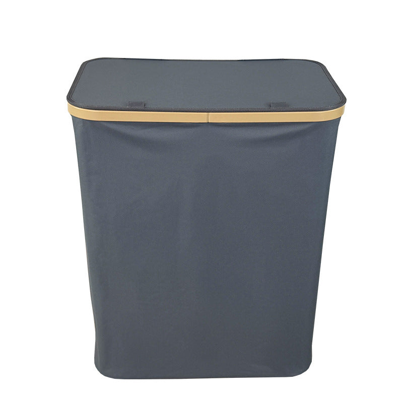 Modern Laundry Basket with Removable Lid and Carrying Handles | Kelmera