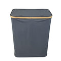 Modern Laundry Basket with Removable Lid and Carrying Handles | Kelmera
