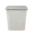 Modern Laundry Basket with Removable Lid and Carrying Handles | Kelmera