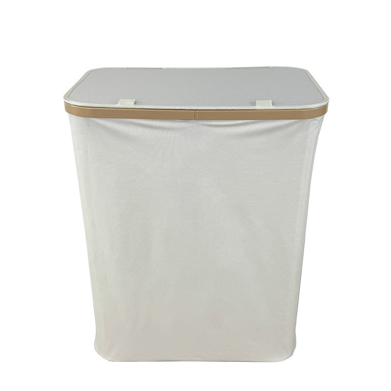 Modern Laundry Basket with Removable Lid and Carrying Handles | Kelmera