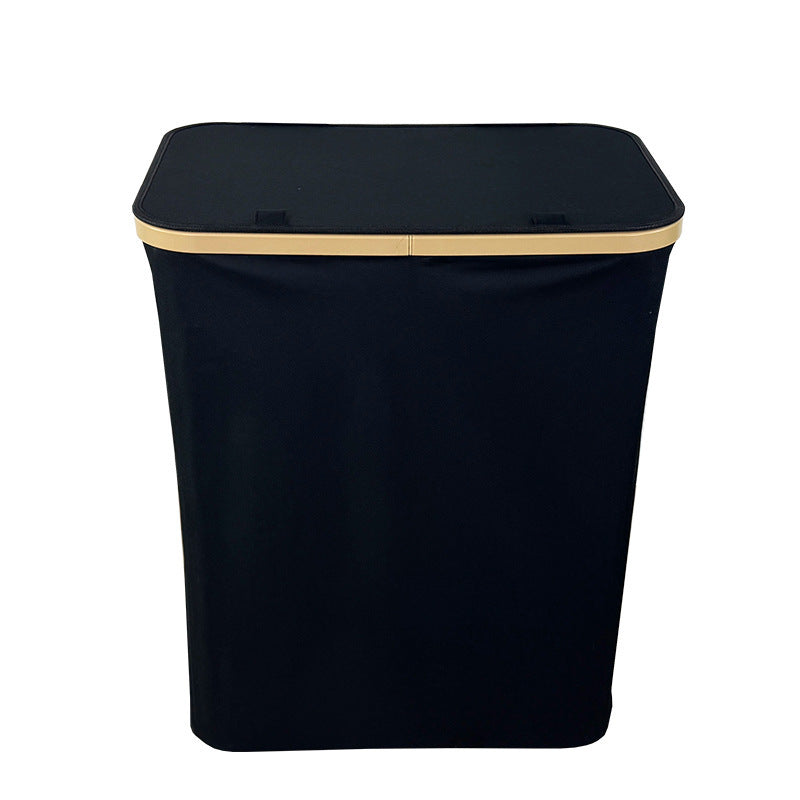 Modern Laundry Basket with Removable Lid and Carrying Handles | Kelmera